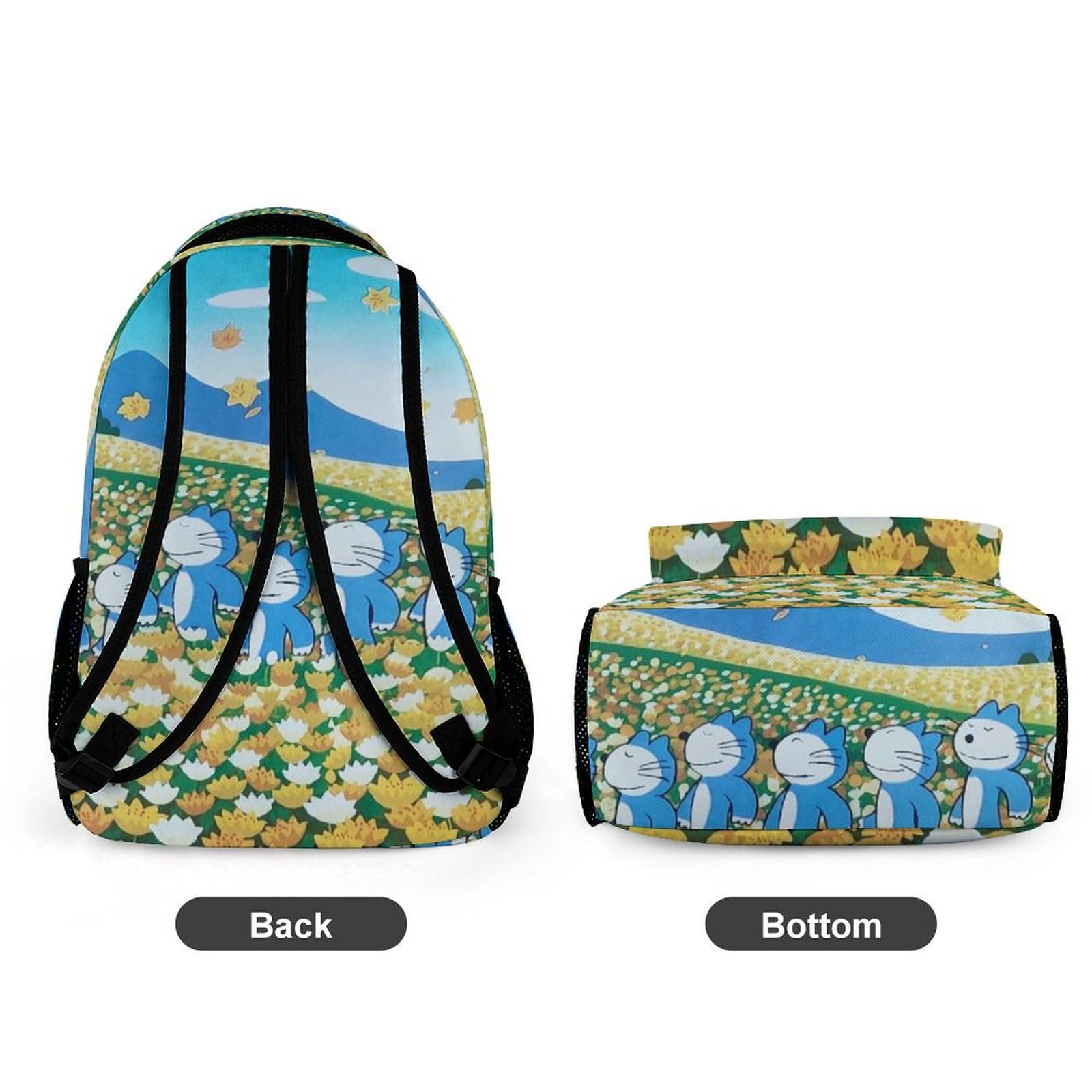 Amazon.co.jp: 11ぴきのねこ バックパック アダルト 大容量 人気  