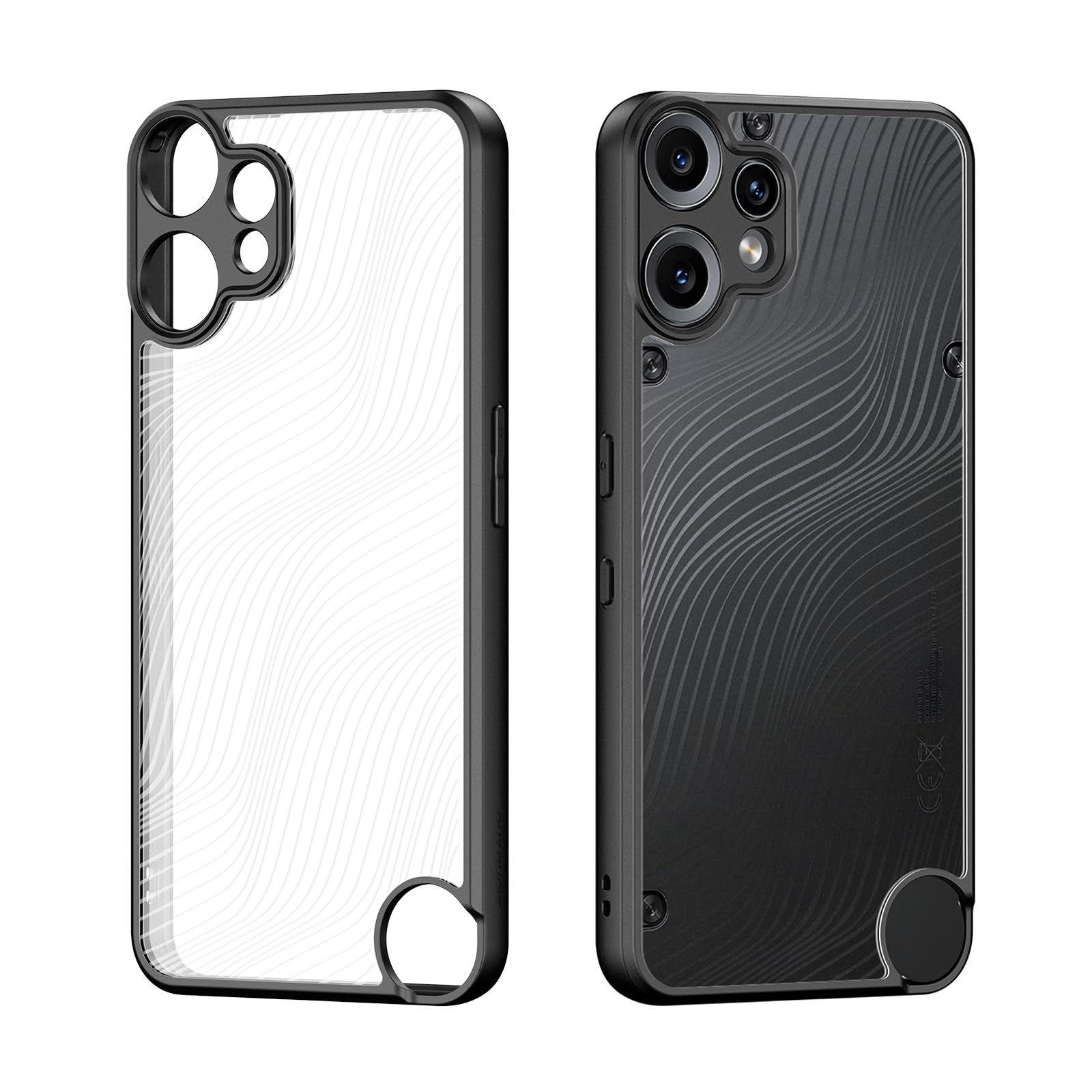 GiiYoon Cover per Nothing CMF Phone 2 Pro Custodia in Silicone, Custodia Antiurto Case Sottile in Silicone TPU con Strato Interno in Fibra e Protezione della Fotocamera, Blu