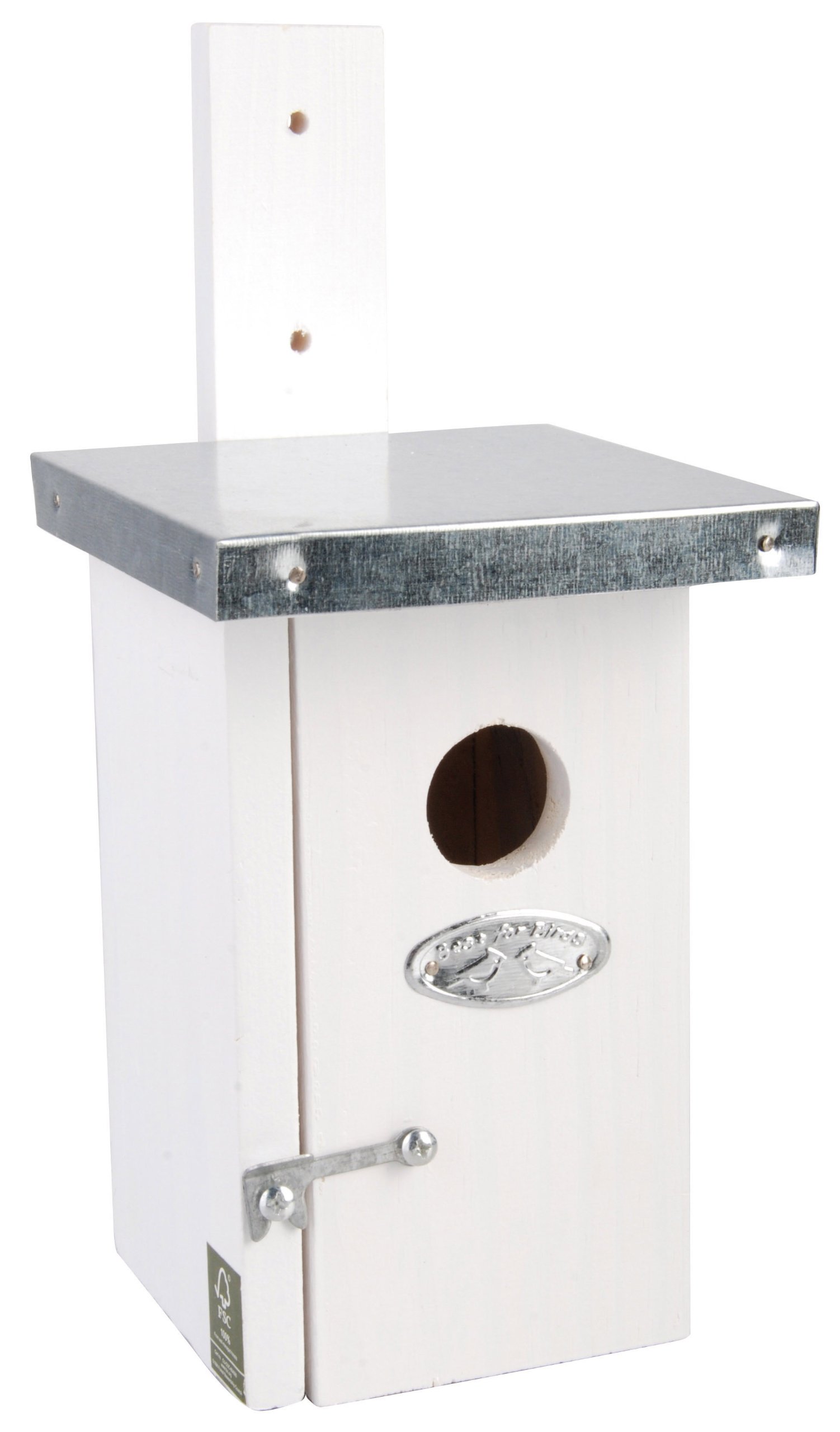 Esschert design NK38W Wren Nesting Box - White