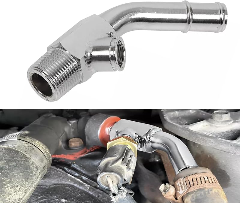 Conector em cotovelo do sensor de temperatura do líquido de arrefecimento Outopakkle para Ford – 1 unidade