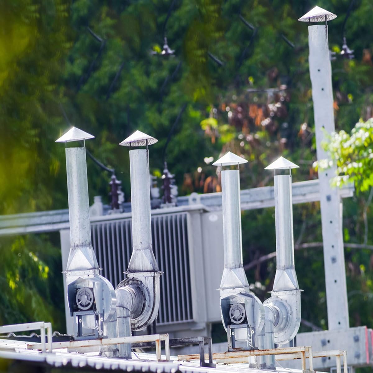 Copertura canna fumaria in acciaio inox | 50-300 mm, Scenario di utilizzo: ventilazione del camino e scarico fumi