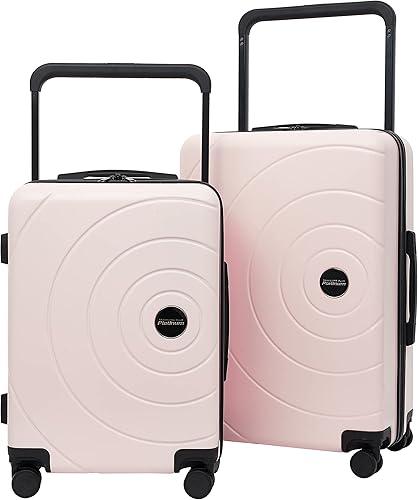 Travelers Club Juego de equipaje Odyssey de 2 piezas o 20", Rosa (Blush), Juego de equipaje Odyssey de 2 piezas o 20"