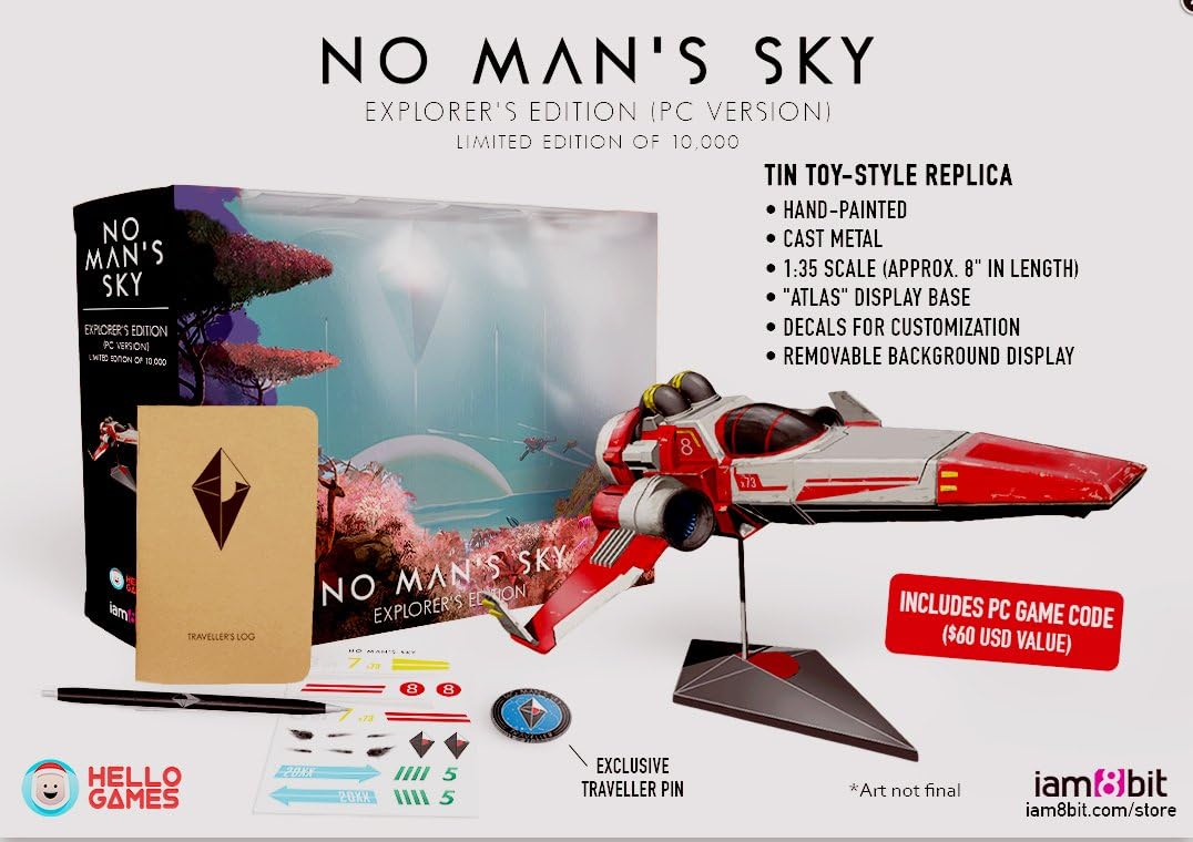 No Man's Sky Explorer's Collectors Edition (Steam) /10,000