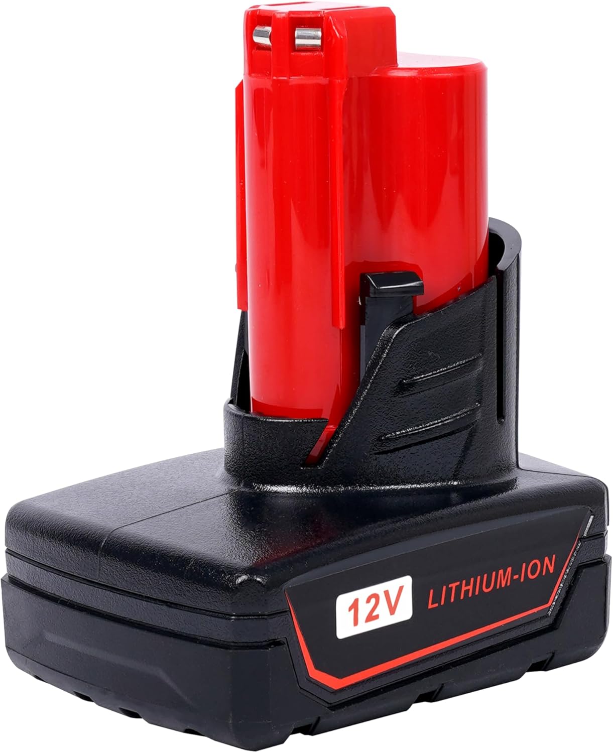 12V 6Ah Replacement Battery Compatible with Milwaukee 12V Battery 48-11-2460 48-11-2412 48-11-2401 48-11-2440 C12 B C12 BX 12V M12 Cordless Tool Battery Packs 1 Pack