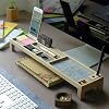 Fagus Wood Sharpy Table Organizer Grey