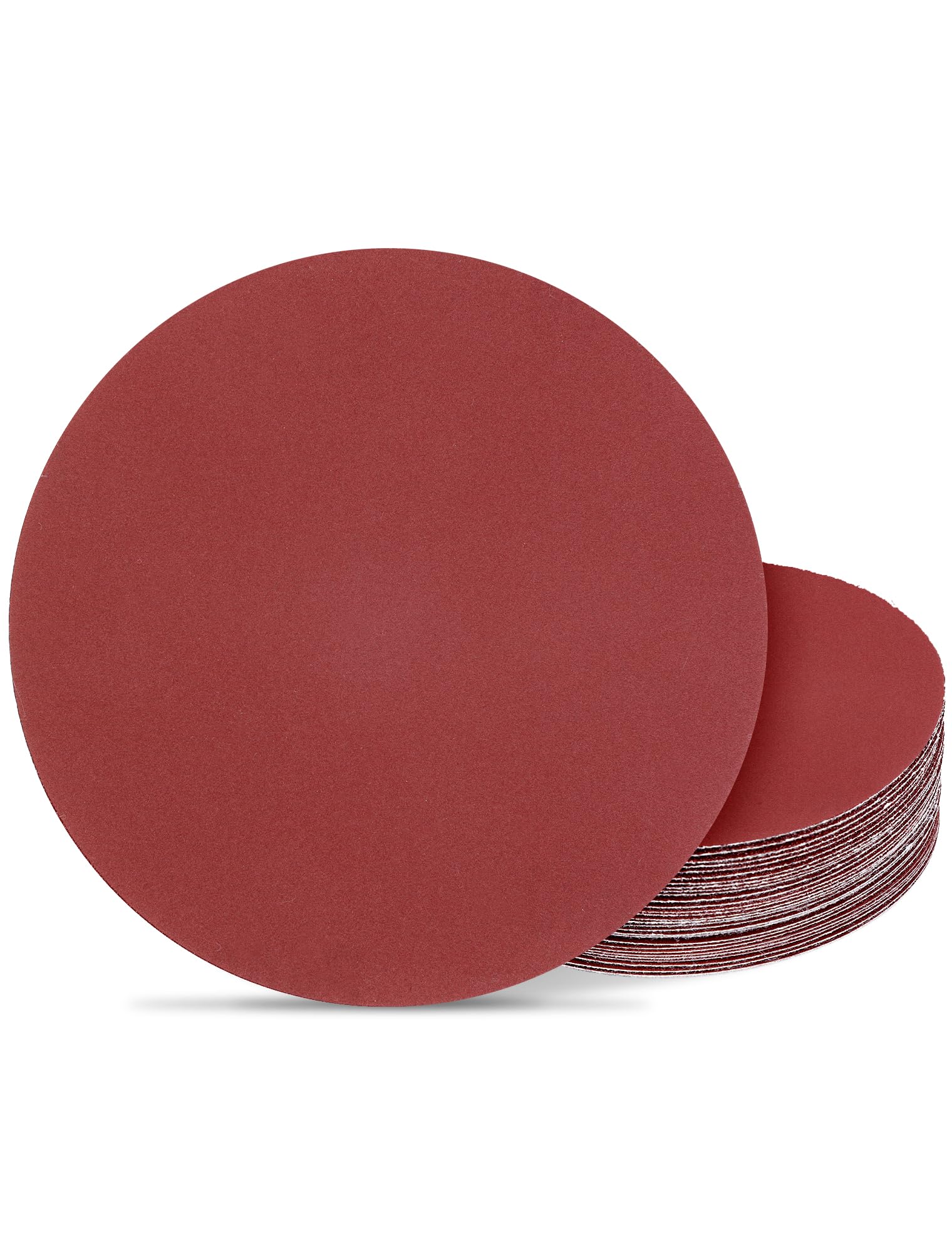 150mm Sanding Discs 2000 Grit Sandpaper Sheet, 25Pcs Orbital Sander Discs Hook and Loop, 150mm Sanding Pads for Random Orbital Sander(6 Inch)