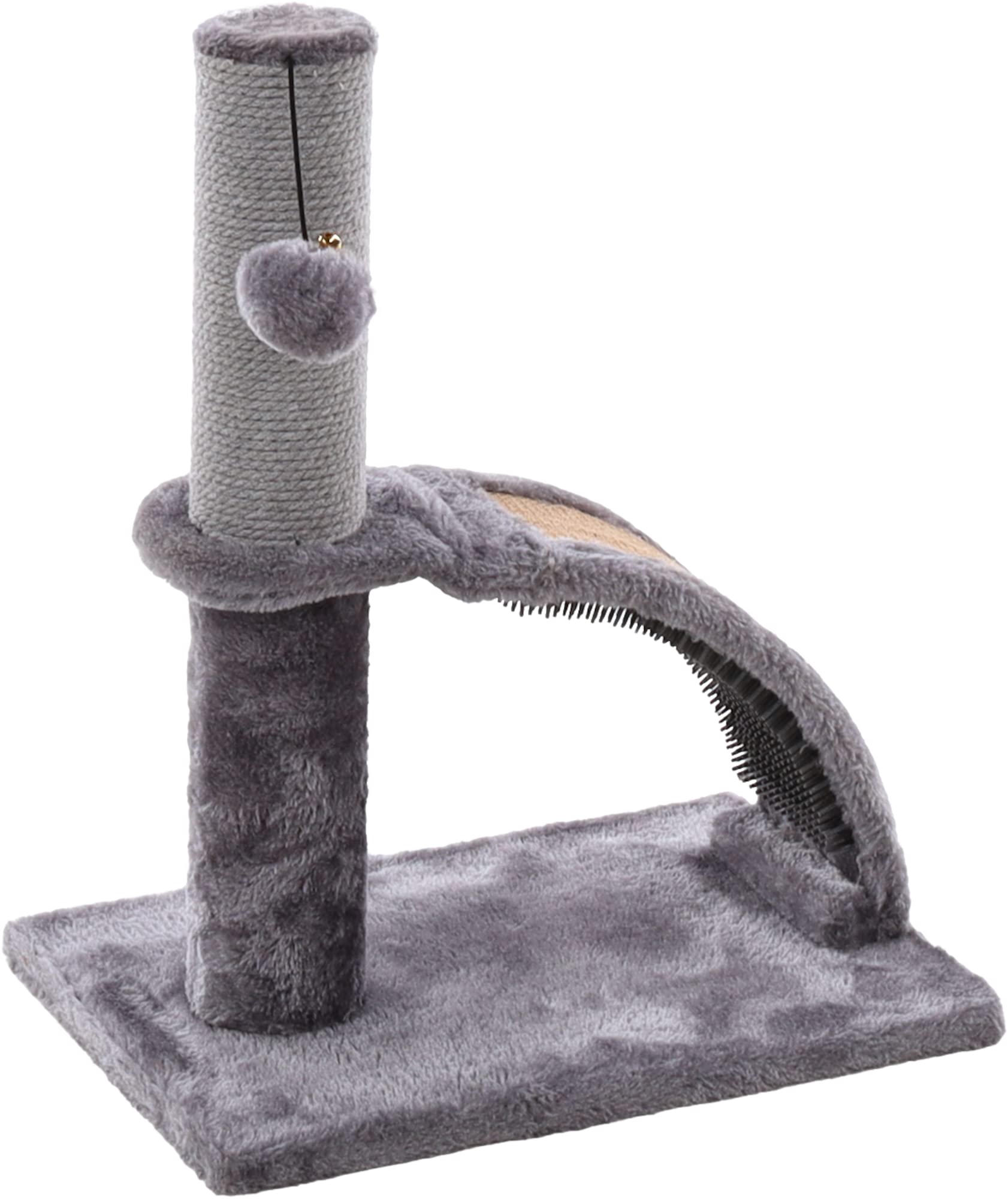 Arbre à chat compact Tessa dans votre salon pour l'équilibre de votre félin