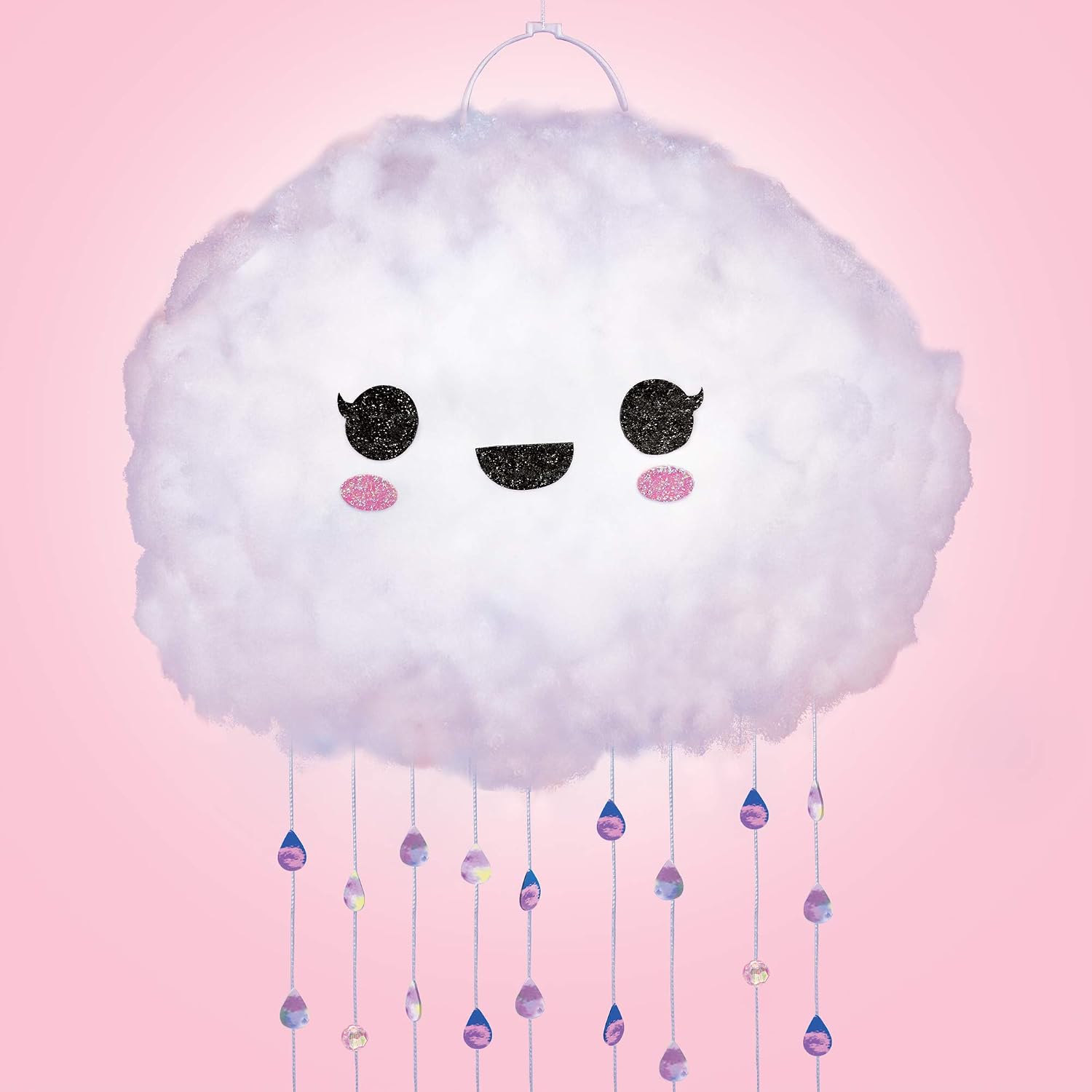 Make It Real GoldieBlox - DIY Floating LED Cloud Light Color Changing Hanging Light for Kids’ Bedroom - STEM Toy Kit - Includes LED Light Strips with Remote and Stickers