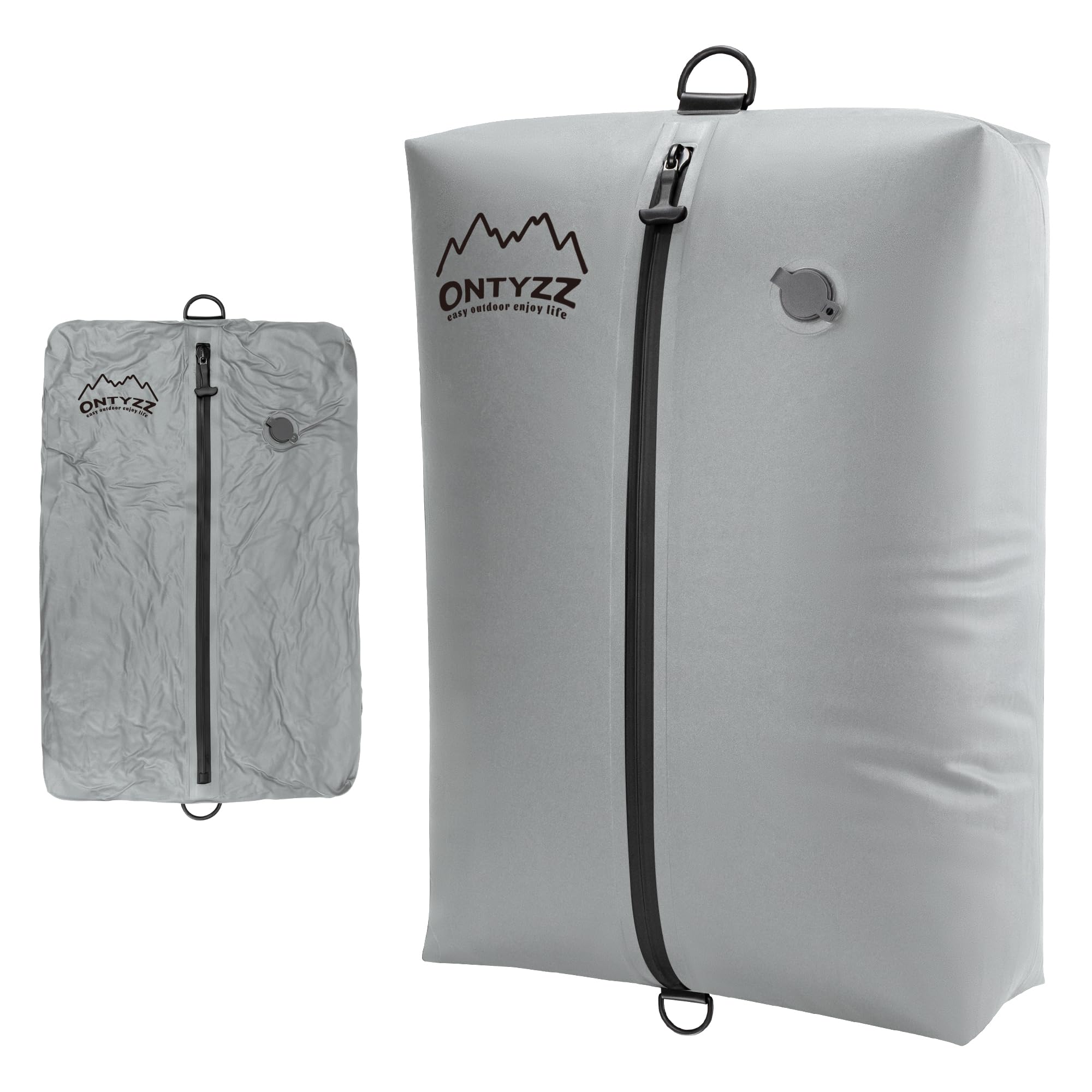Vacuum Storage Bags for Clothes Reusable TPU Space Saver Bags for Travel with Zip Waterproof Packing Organisers Packing Cubes for Suitcase Backpack Hand Luggage