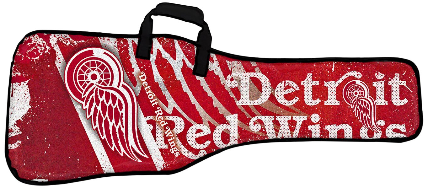 Woodrow Guitar by The Sports Vault NHL Detroit Red Wings Gig Bag