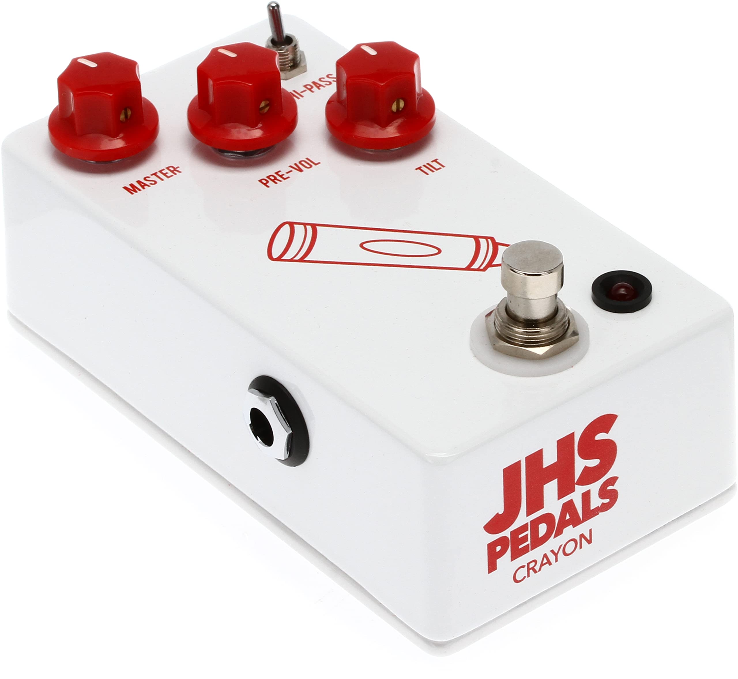 Amazon.com: JHS Crayon Preamp/Distortion/Fuzz Pedal with EBS Patch