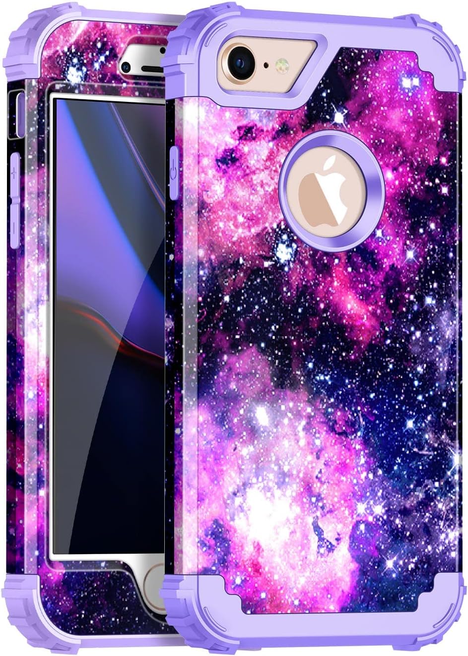 Rancase for iPhone 8 Case,iPhone 7 Case,Three Layer Heavy