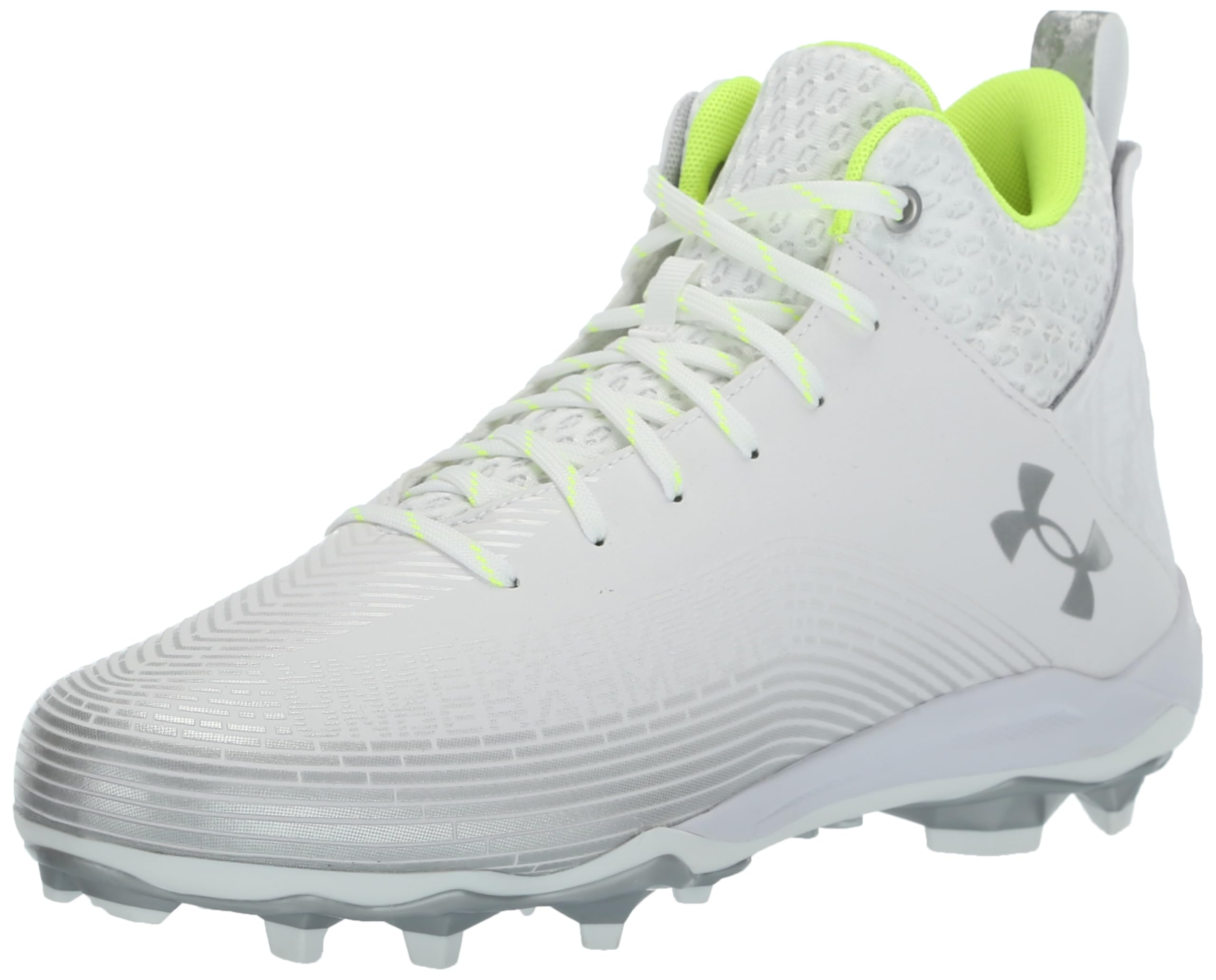 Under Armour Men's Hammer 2.0 Mc Football Shoe, (100) White