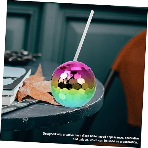 Miniatura 4 de 10 piezas de bola de pajita, bar, taza de cóctel, jarabe para beber cardo, botella de té, discoteca, discoteca, copas de bebida de los años 80, vaso