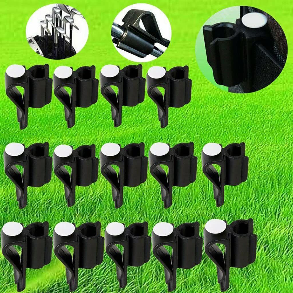 TNNOKL 14pcs Putter Clamp Holder Club Clip Marker Holder for Training Equipment Accessories