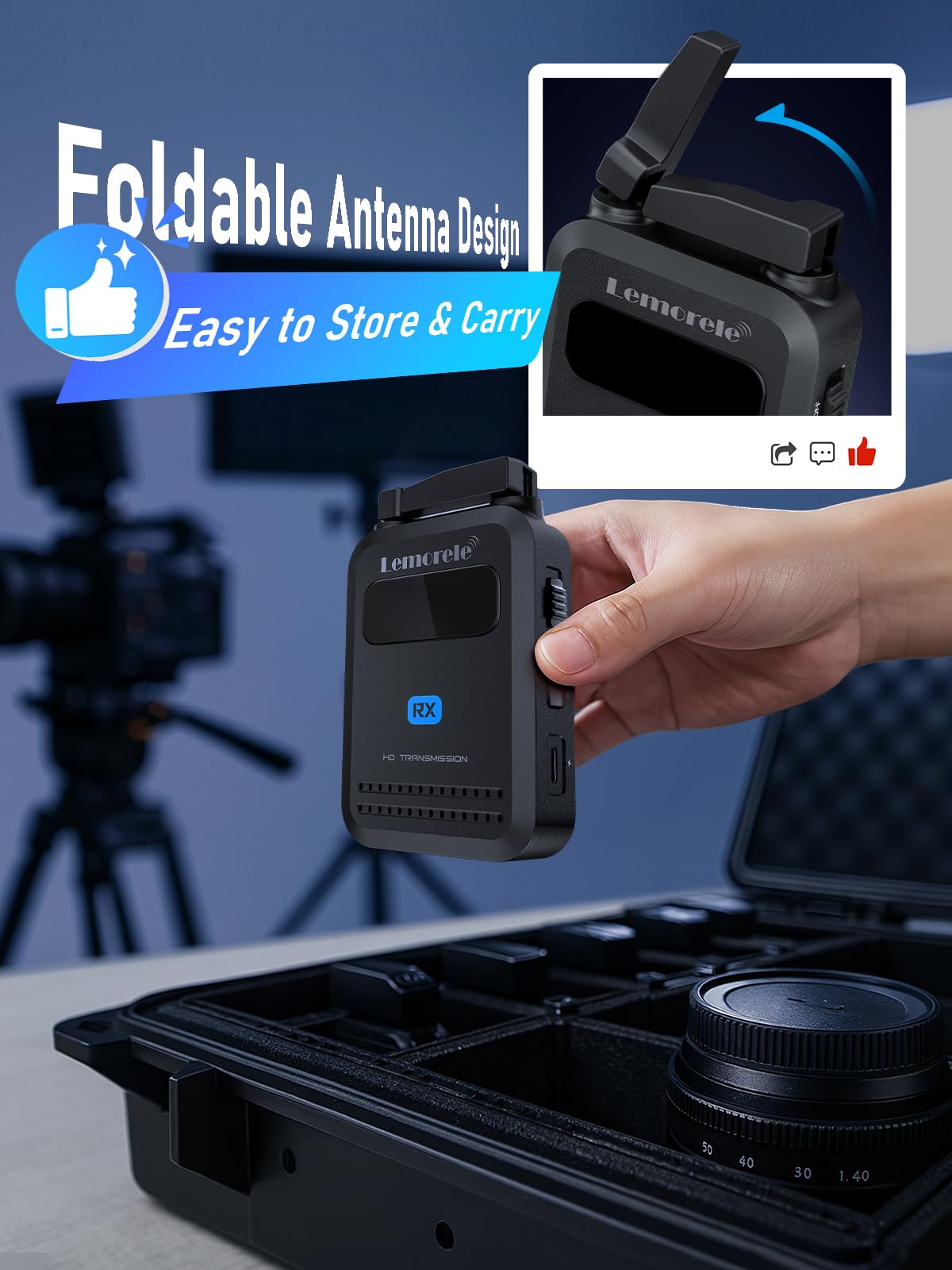 Wireless HDMI Transmitter - 200m Range, 1080P -5