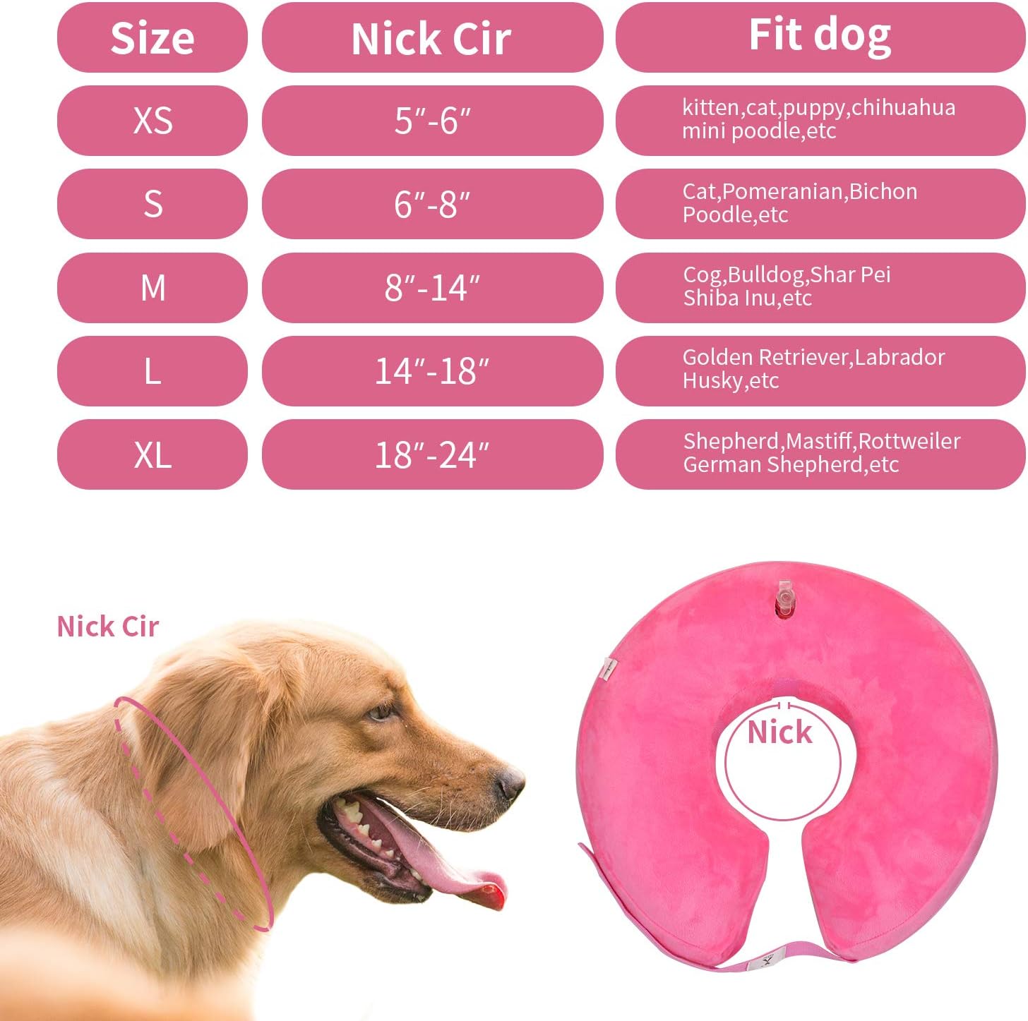 poodle protective collars