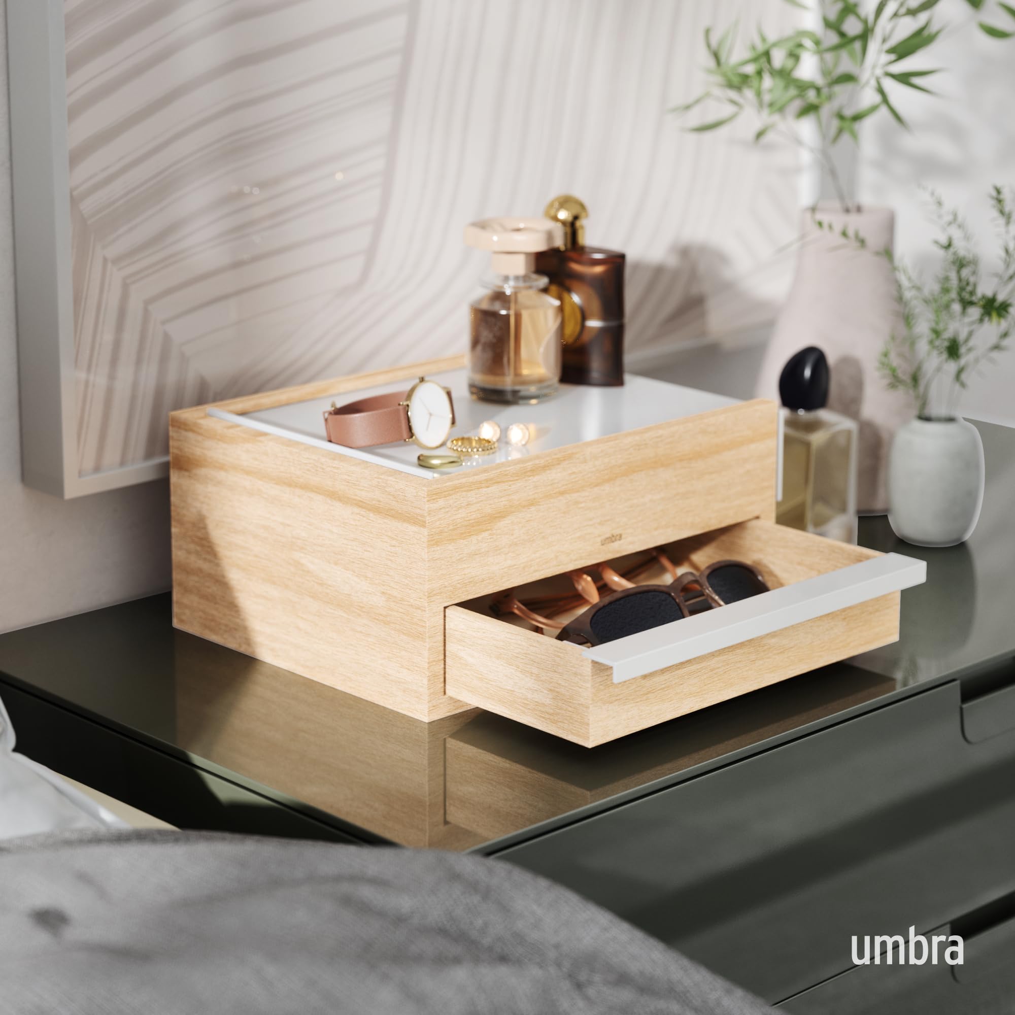 Umbra Stowit Portagioie, Faggio, Bianco/naturale