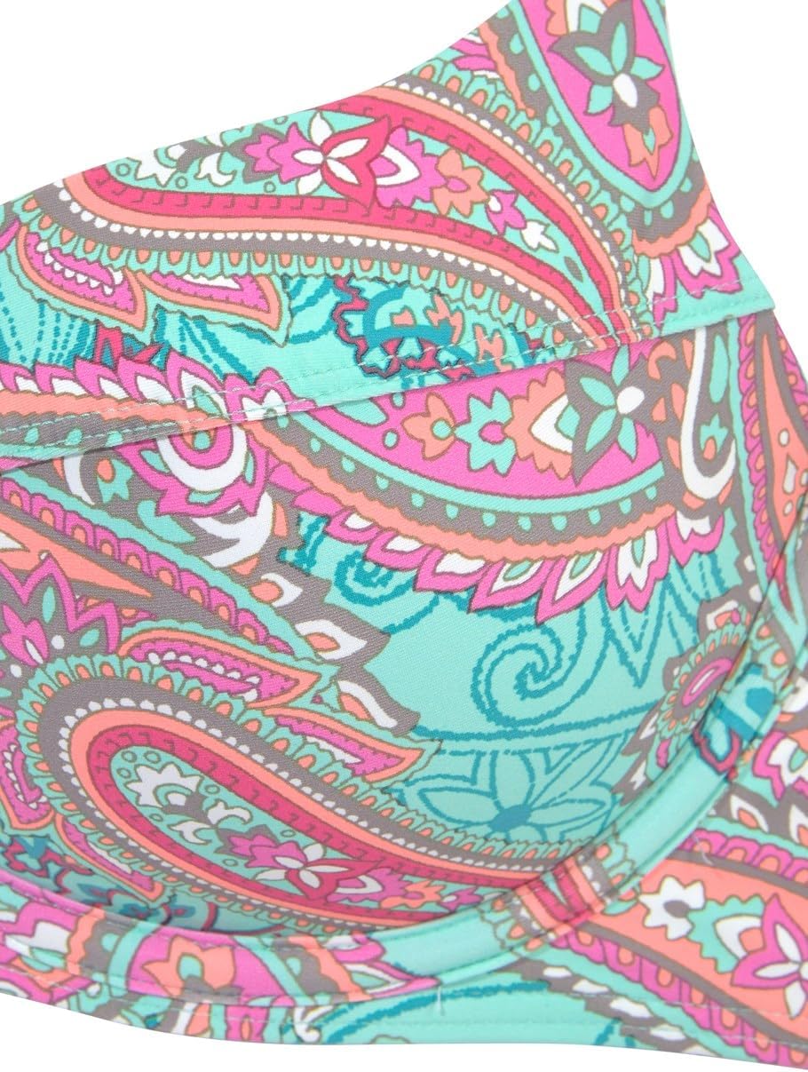 LASCANA Women's Ring Detail Underwire Bikini Top