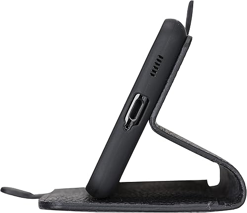 Miniatura 5 de Bayelon Funda para Samsung Galaxy S21 Ultra, cartera de cuero de grano completo para teléfono, cartera para teléfono, funda magnética con tapa para