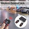 Keyless Entry Car Alarm System Push Start Button Remote Start Starter DC12V Car Keyless Entry Security Alarm System Remote Engine Starter Push to Start Stop Iginition Kit Button