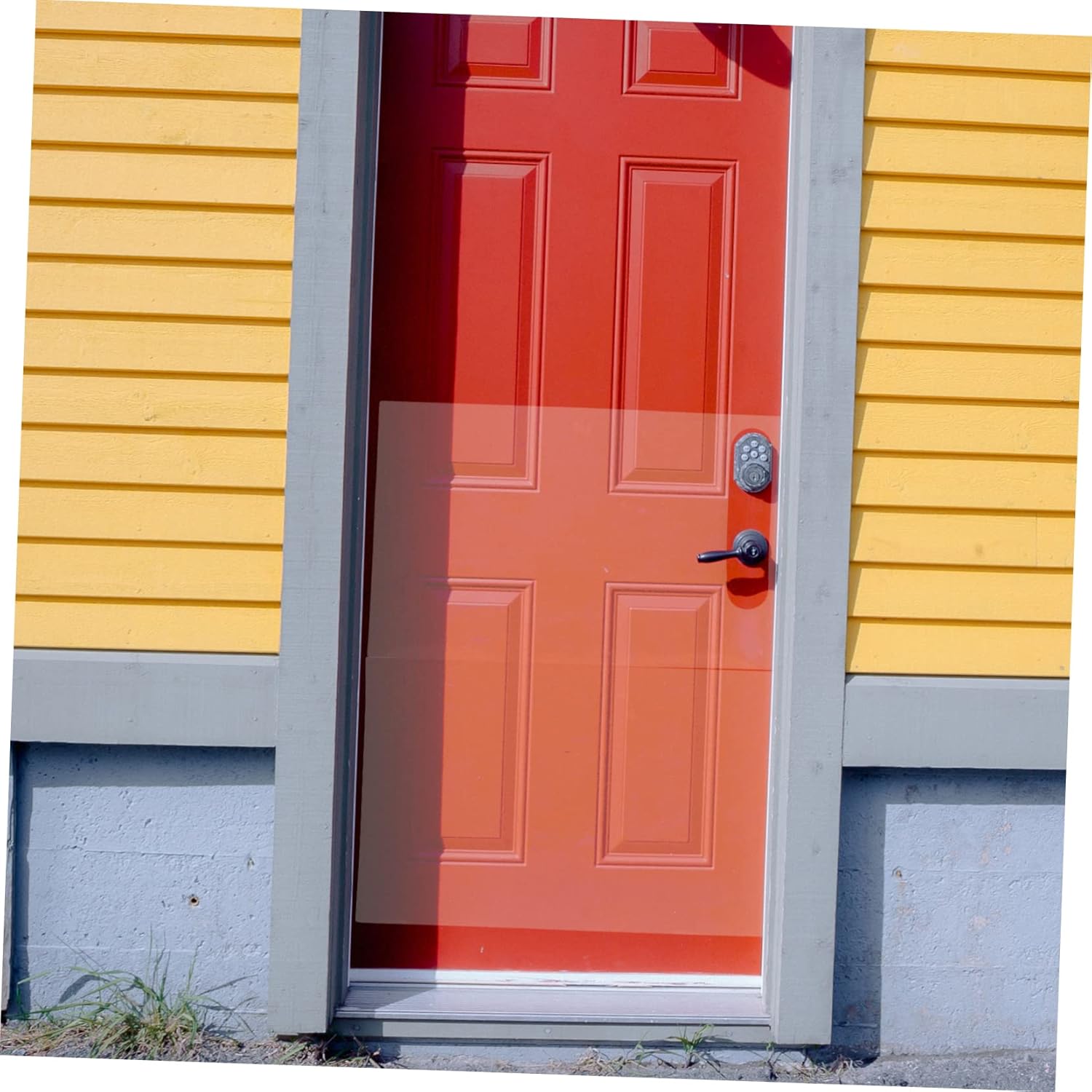 2pcs Dog Scratch Protector Patch Self-Adhesive Door Protection Sticker for Door Scratching Flexible Coverage Pack