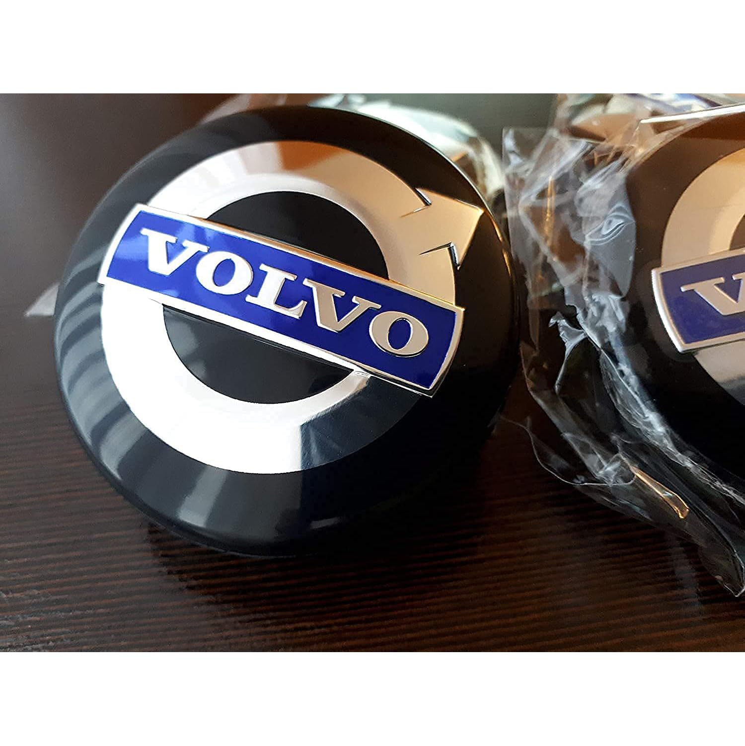 4 stks Auto Naafdoppen, voor 64MM VOLVO S60 S90 XC40 XC60 V90 S40 S80L Auto Logo Wielnaafafdekking Zonnebrandcrème Waterdicht Stof Roest Waterdichte Covers Styling Accessoires