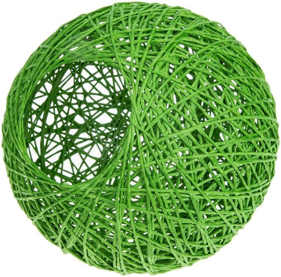 ZHYH Paper Rattan Ball Lamp Shade Home Ceiling Light Shade Chic Table Light Cover ( Color