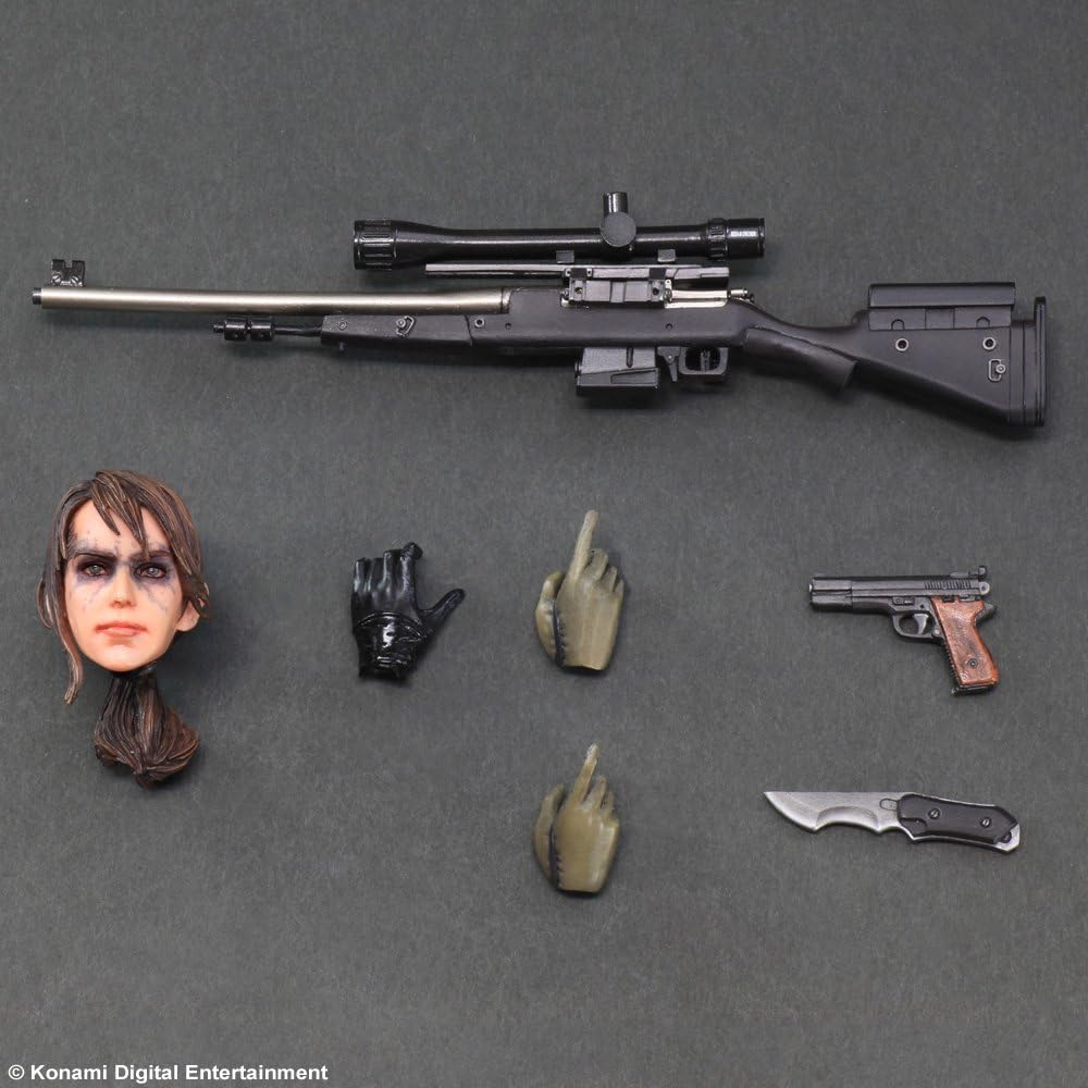Square Enix ENX32092 Play Arts-Kai-Quiet "Metal Gear Solid V: The Phantom Pain" Action Figure