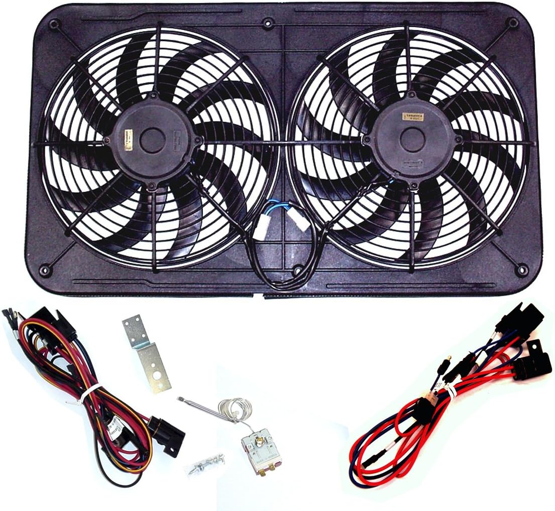 MJS23KC Jetstreme II 12" 130W Dual Fan with MFA100 and MFA111 Harness