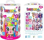 Decora Girlz 5" Poupées à collectionner: Express & Décorer - Pack Mystère avec 8 Surprises, une sélection aléatoire