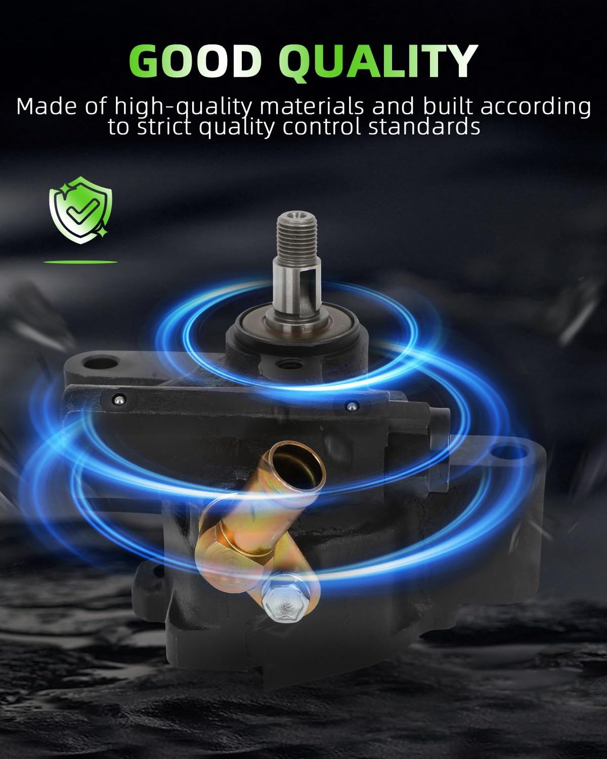 SCITOO Power Steering Pump Compatible with Toyota RAV4 1998-2000 ELECTRIC, RAV4 1997-2000 L4 2.0L, Replace# 21-5945, 4432042060