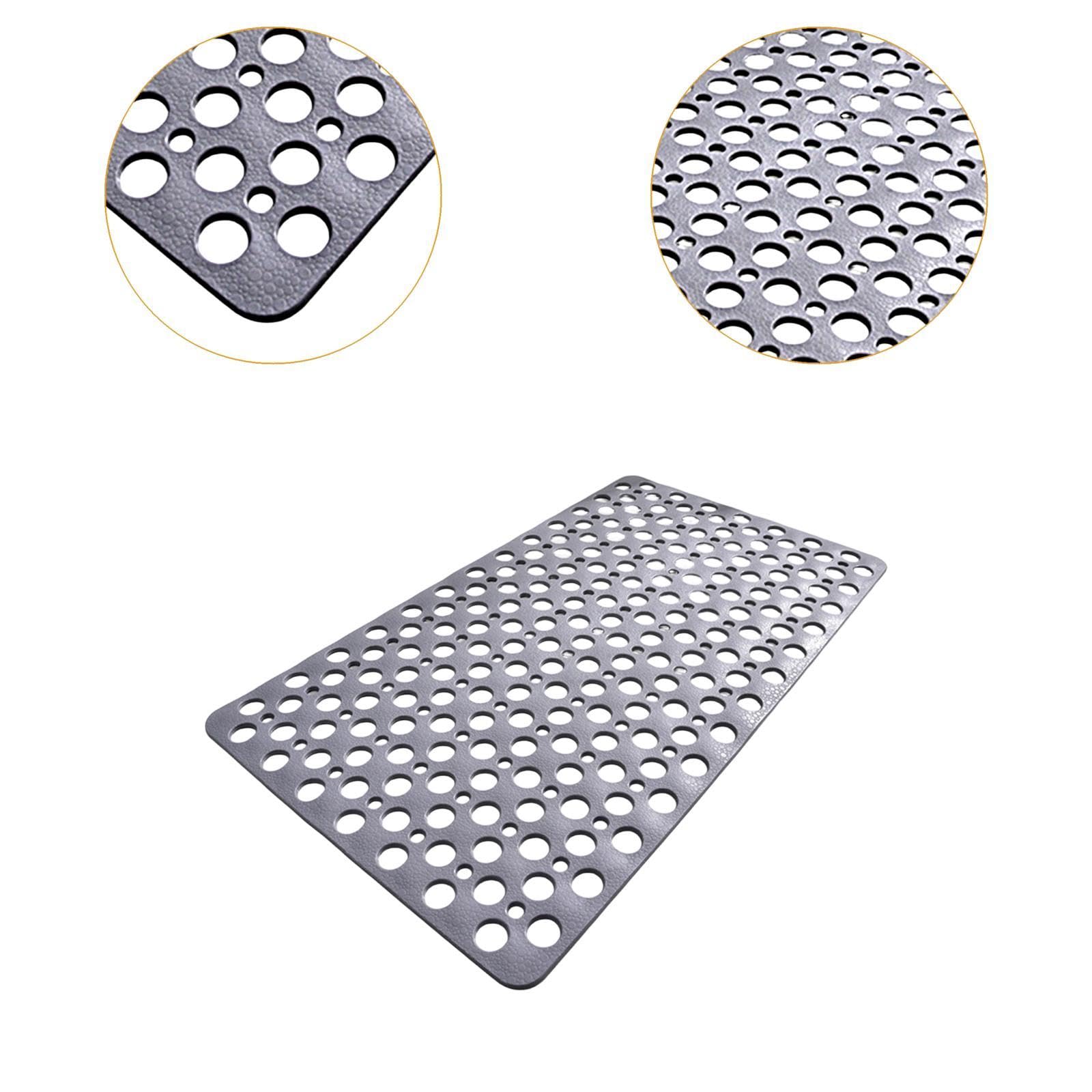 Tappetino da Bagno Ad Asciugatura Rapida, Versatile, con Ventose per Doccia E Vasca, Antiscivolo.
