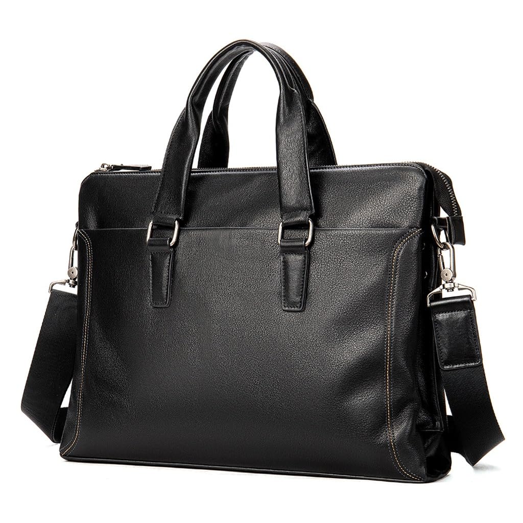 Sac à bandoulière en cuir pour protéger votre ordinateur au bureau