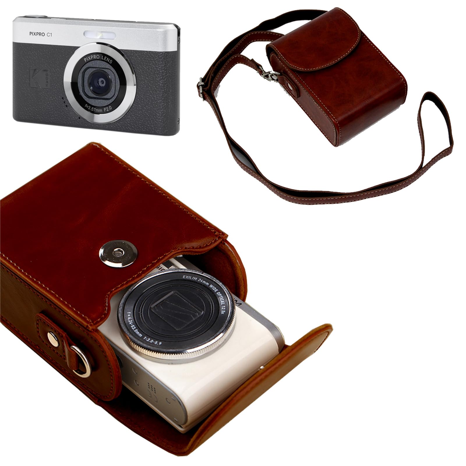 Amazon.com: Case for Kodak PIXPRO C1,NOUKAJU Camera Protective