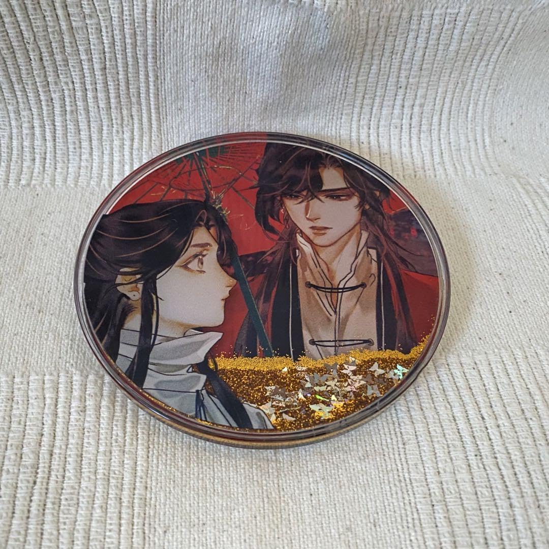 天官賜福 THEキャラ カフェ コースター 三郎 謝憐 天官賜福 THEキャラ カフェ コースター 三郎 謝憐