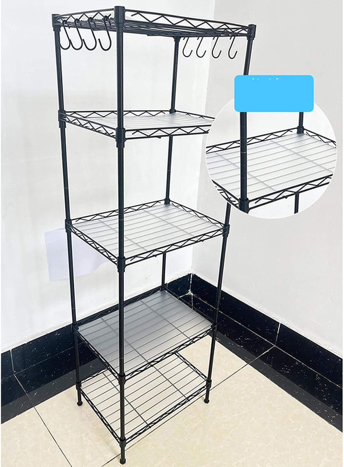 未使用 インディアンキッチンラック ステンレススチール 74cm×74cm 未