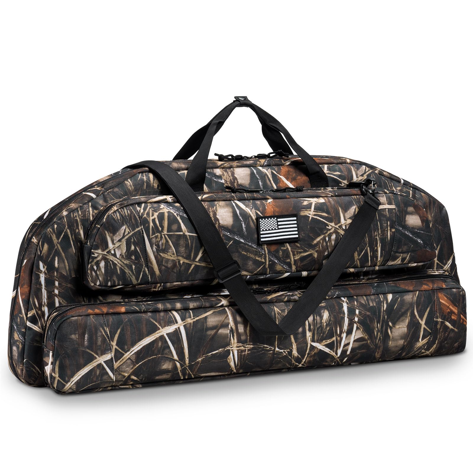 CVLIFE 37" 44" Compound Bow Case Soft Bow Bag Arrow Archery Case Hunting