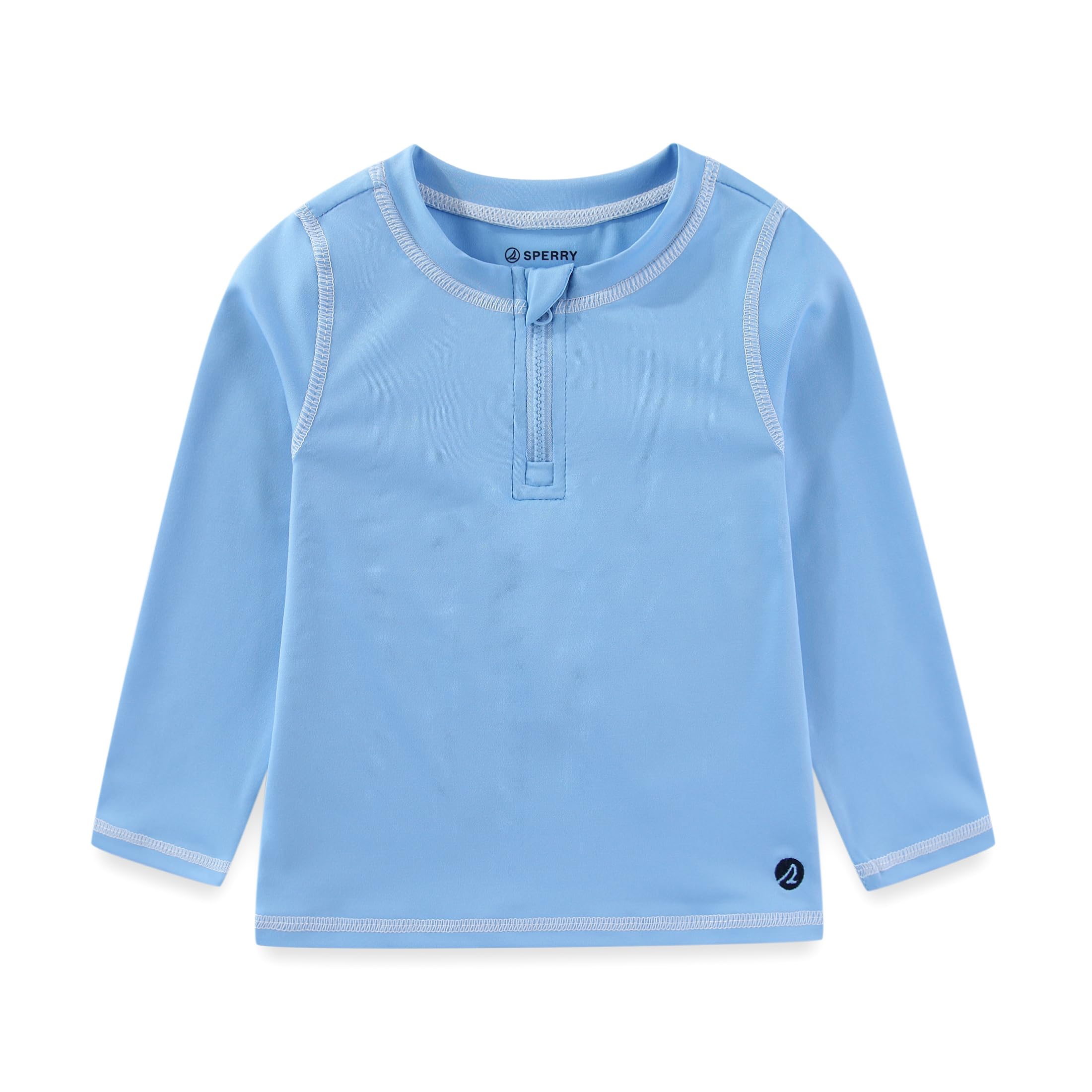 Sperry Jungen UPF 50+ Rashguard und Badehose mit Sonnenbrille, 3-teiliges Badebekleidungs-Set, Badeanzug für Säugling bis Kleinkind