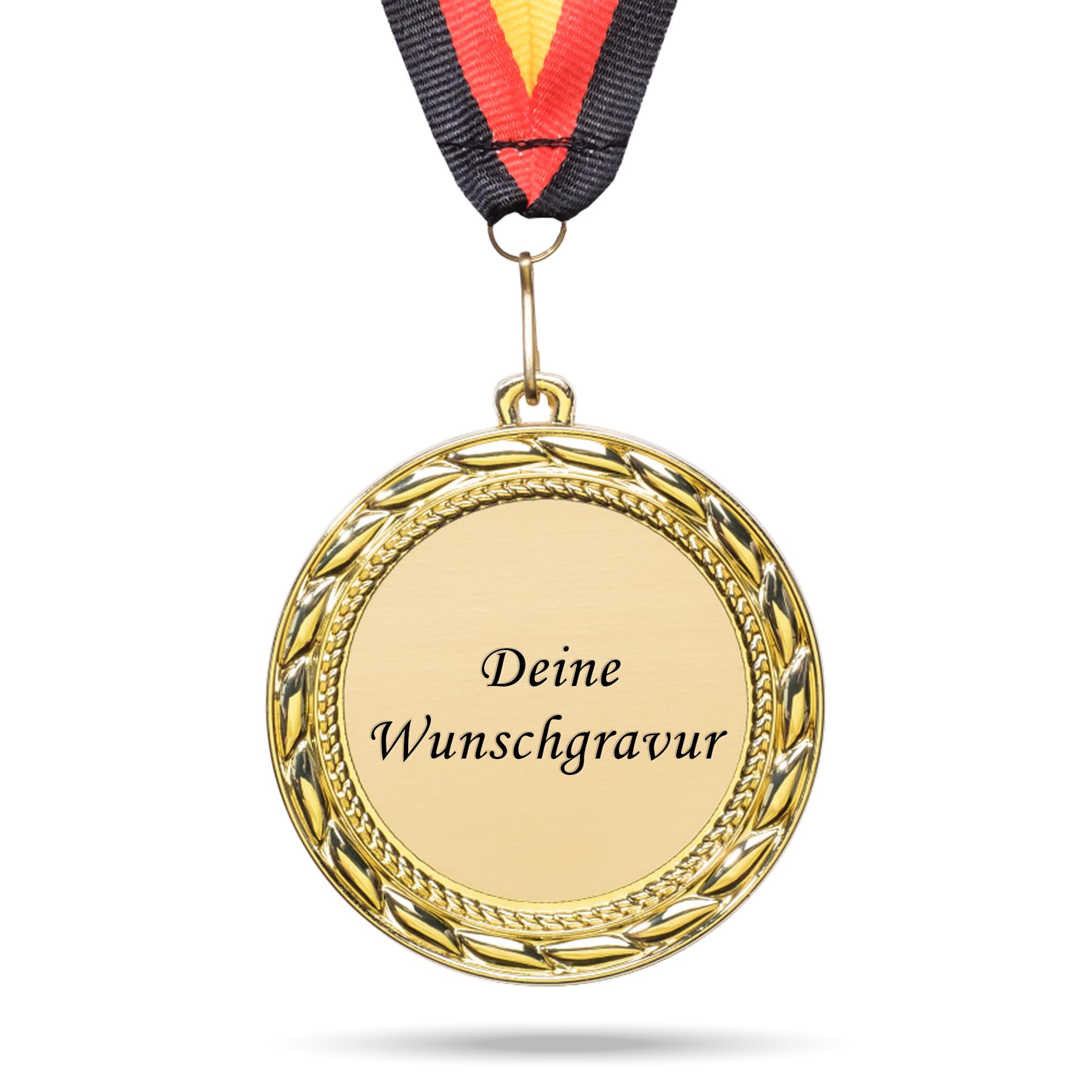 Medaille mit Gravur mit Wunschtext - Orden aus hochwertigem Metall - personalisierte Medaille mit Wunschname, Geschenke zum Geburtstag & Weihnachten …