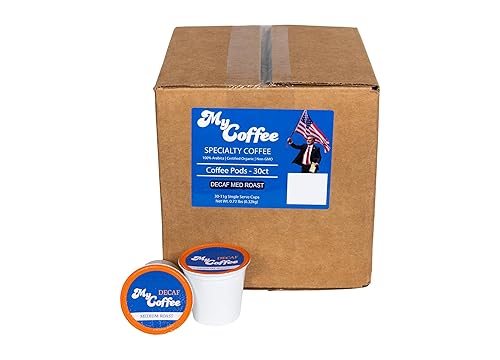 Miniatura 10 de Ground MyCoffee - Café orgánico, grado especial, 100% arábica, sin OMG tostado medio DECAF, bolsa de 2 libras