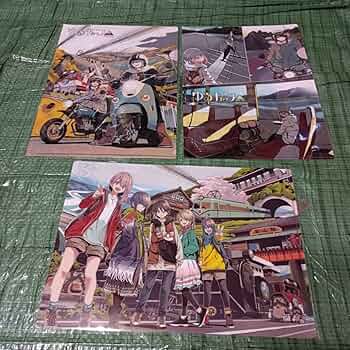 ゆるキャン クリアファイル まとめ売り18枚 原作絵 ゆるキャン△ クリアファイルA