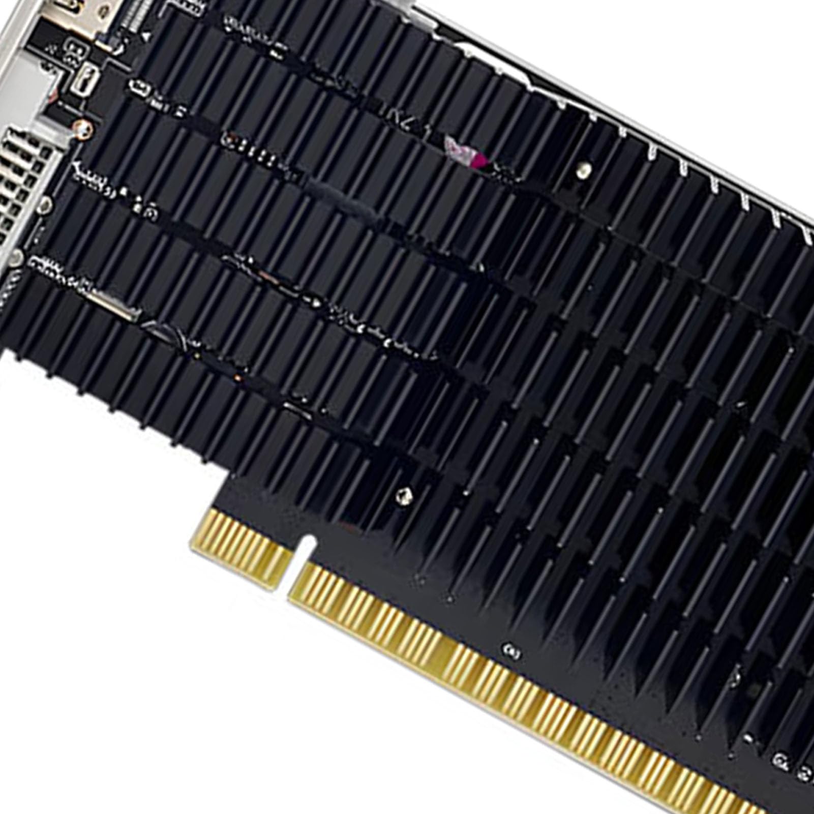 Bewinner Low-Profile-Grafikkarte R5230 2G DDR3 |160 Stream-Prozessoren, Multi-Display-Unterstützung (HDMI/DVI/VGA), Leise Lüfterkühlung, Energieeffizient für Kleine PC-Builds