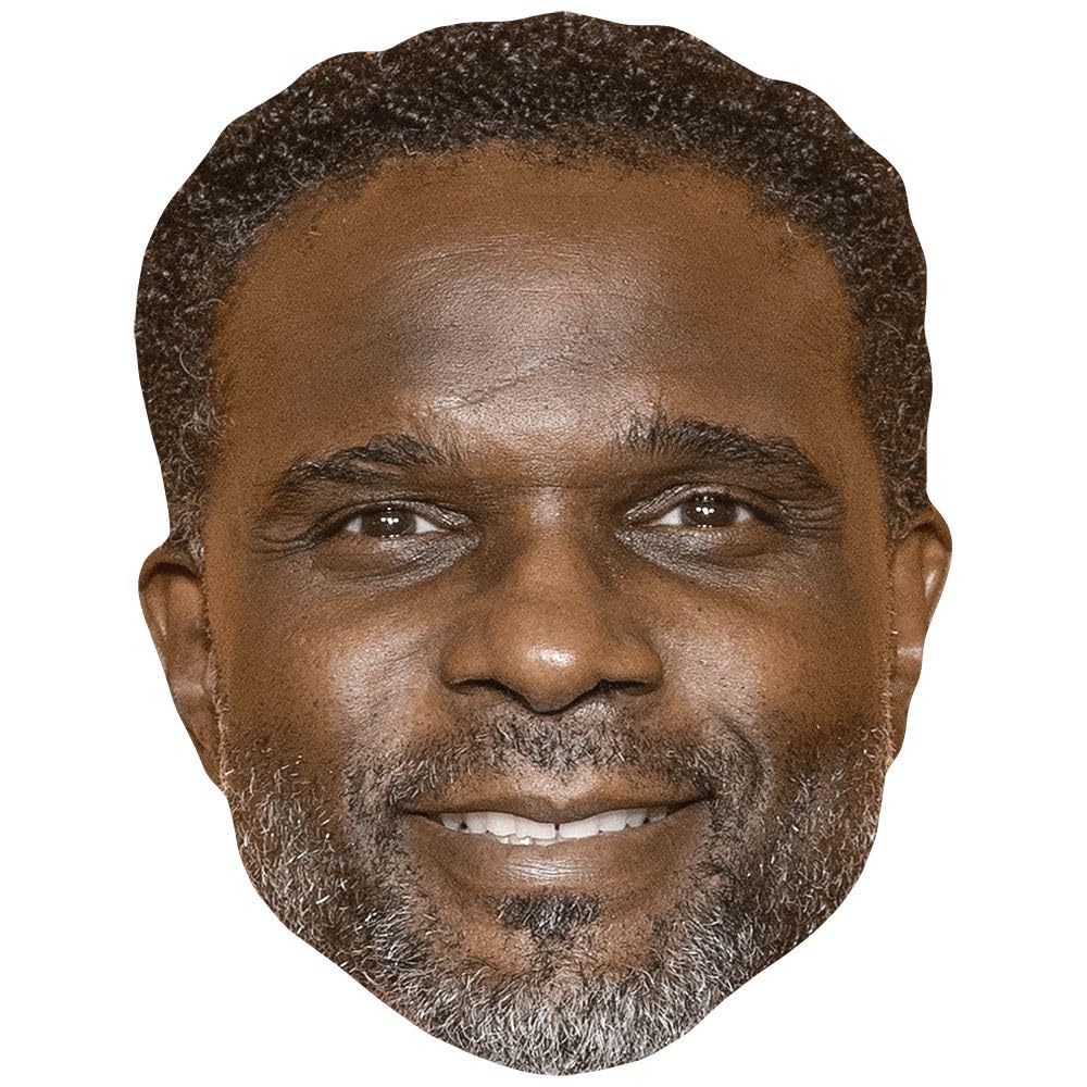 Darius Creston Mccrary (Smile) Big Head. Larger than life mask.