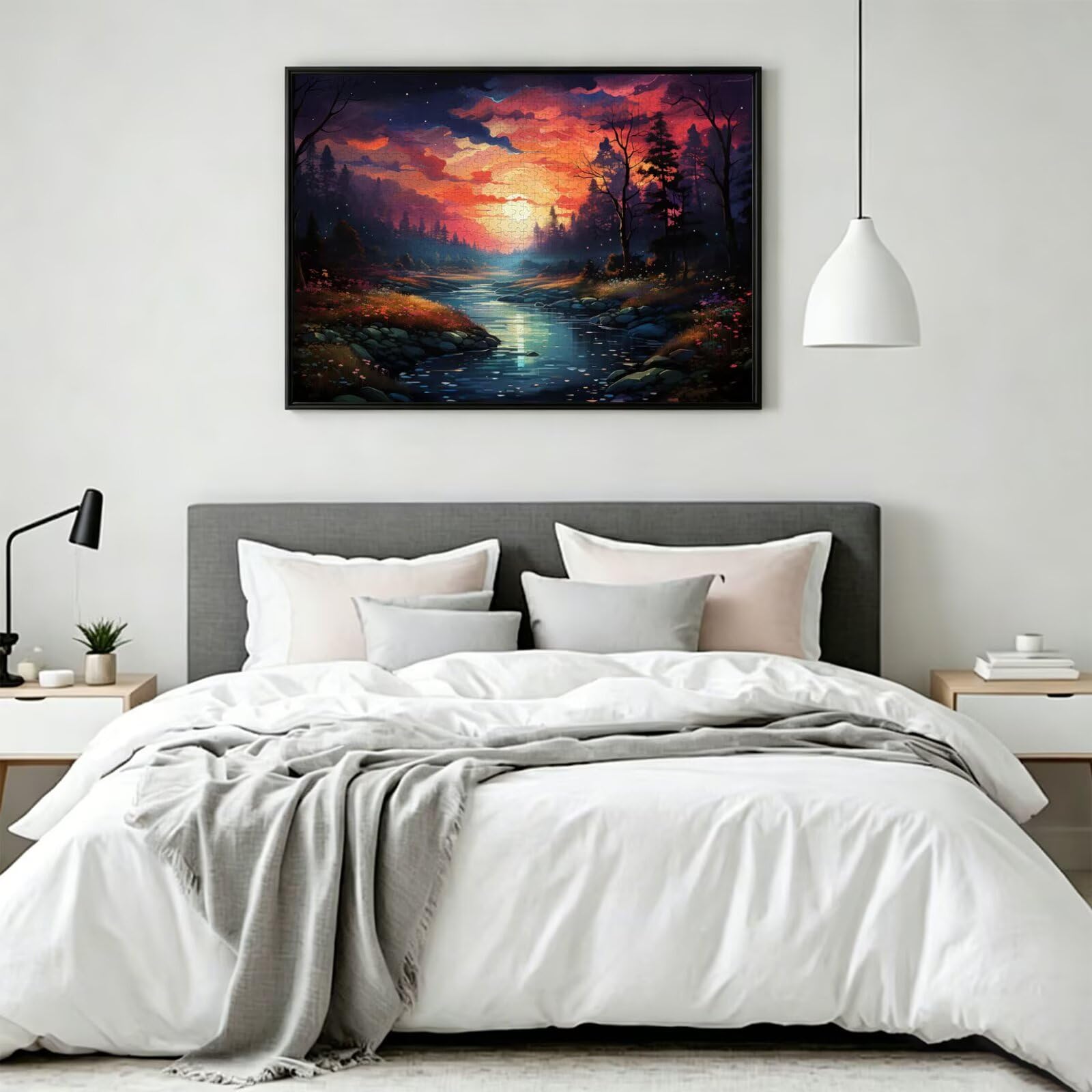 Puzzle 4000 Pezzi Sole calante Puzzle Classici per Gioco Familiare, n-452 | Impossibile Puzzles, Intrattenimento Creativo, Rilassamento e Intelligence, Regalo per Amore e Amico, Decorazioni Casa, Vista