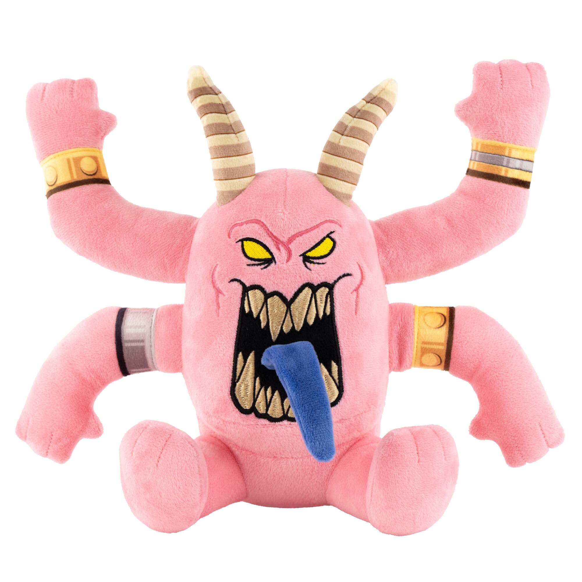 Warhammer 40,000 Pink Horror of Tzeentch Plush, 10 Inch Collectible Daemon Soft Toy, Squishy Chaos Creature, Premium Crafted Display Plush for Tabletop Gamers and Fans, Official Warhammer Gift