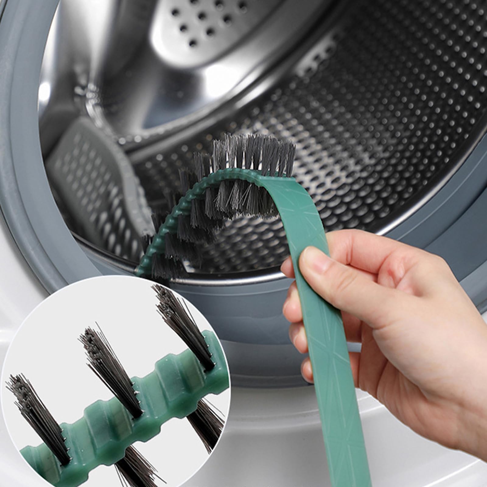 SuanQ Spazzola Flessibile Per Rimuovere Pelucchi Per Asciugatrice E Condensatore Per Frigorifero, Lunghezza 66 Cm - 9