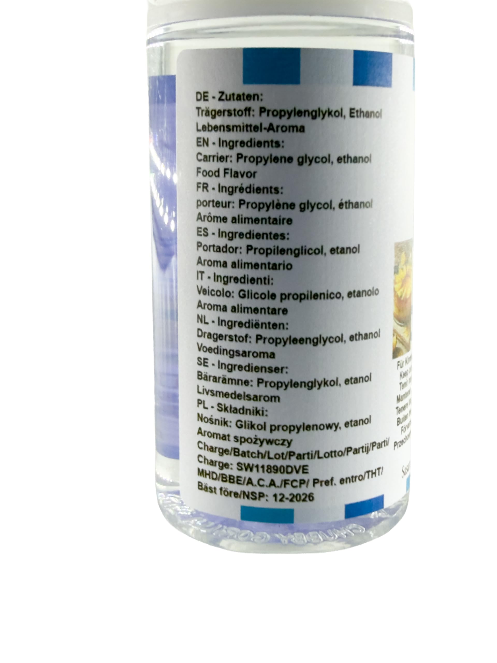 Käsekuchen Zitrone Aroma Konzentrat - Vegan - Sasami - 100ml