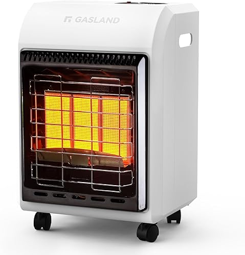 GASLAND Calentador radiante de propano MHA18W, área cálida de 18,000 BTU de hasta 450 pies cuadrados, calentador de gas LP portátil para garajes,