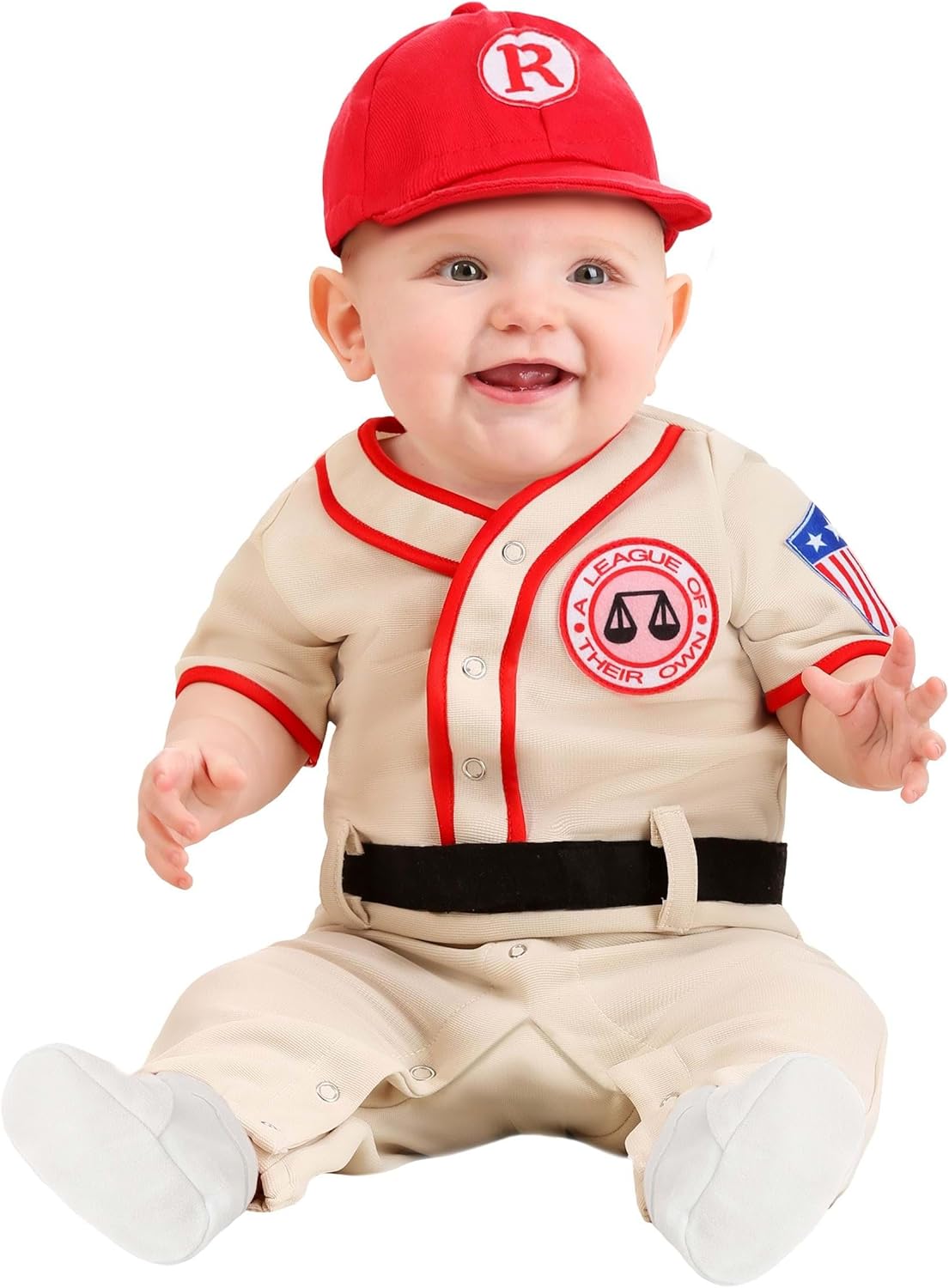 A League of Their Own Coach Jimmy Baby Costume Infant Baseball Player Costumes